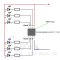 6 Kanal SMD Funktions Chip Zufallsblitzer 5,0x3,8x1,5mm Muster 005