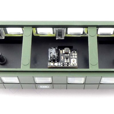 Einstellbare Micro KSQ AC/DC 6-24 Volt / 100 mA Platine 18x12mm