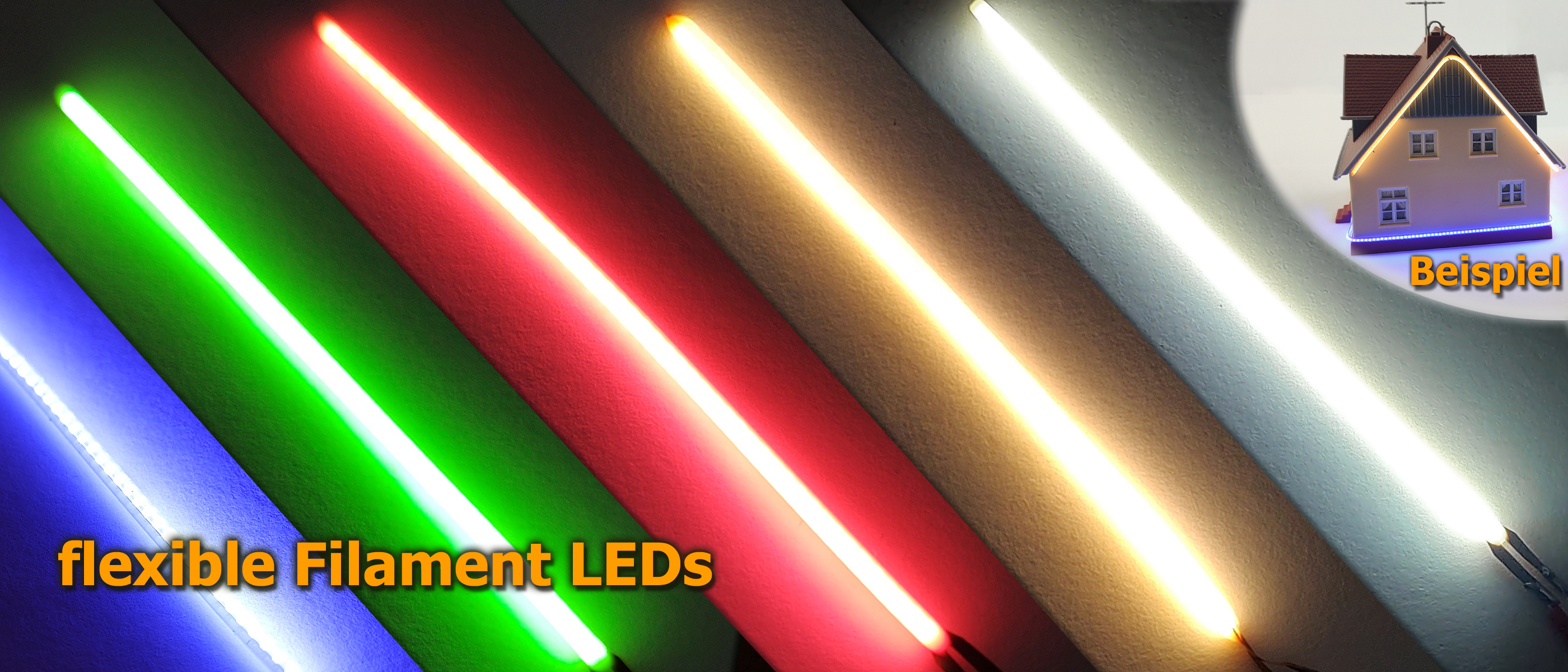 Flexible Filament LEDs
